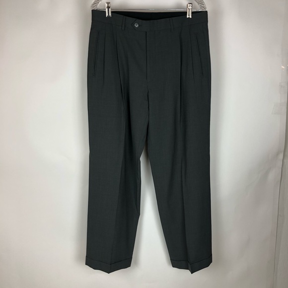 Donna Karan Mens Vintage 2 Piece Wool Suit - Picture 5 of 8